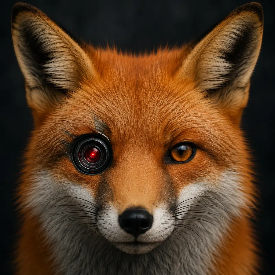 Лиса — символ Fox Vision